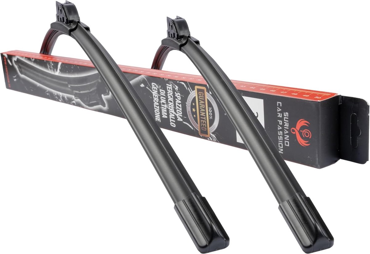 Voorruitwissers set 65 35 cm - Aero vlak - Perfecte pasvorm voor Honda Jazz - Optimale zichtbaarheid - SnelShoppen
