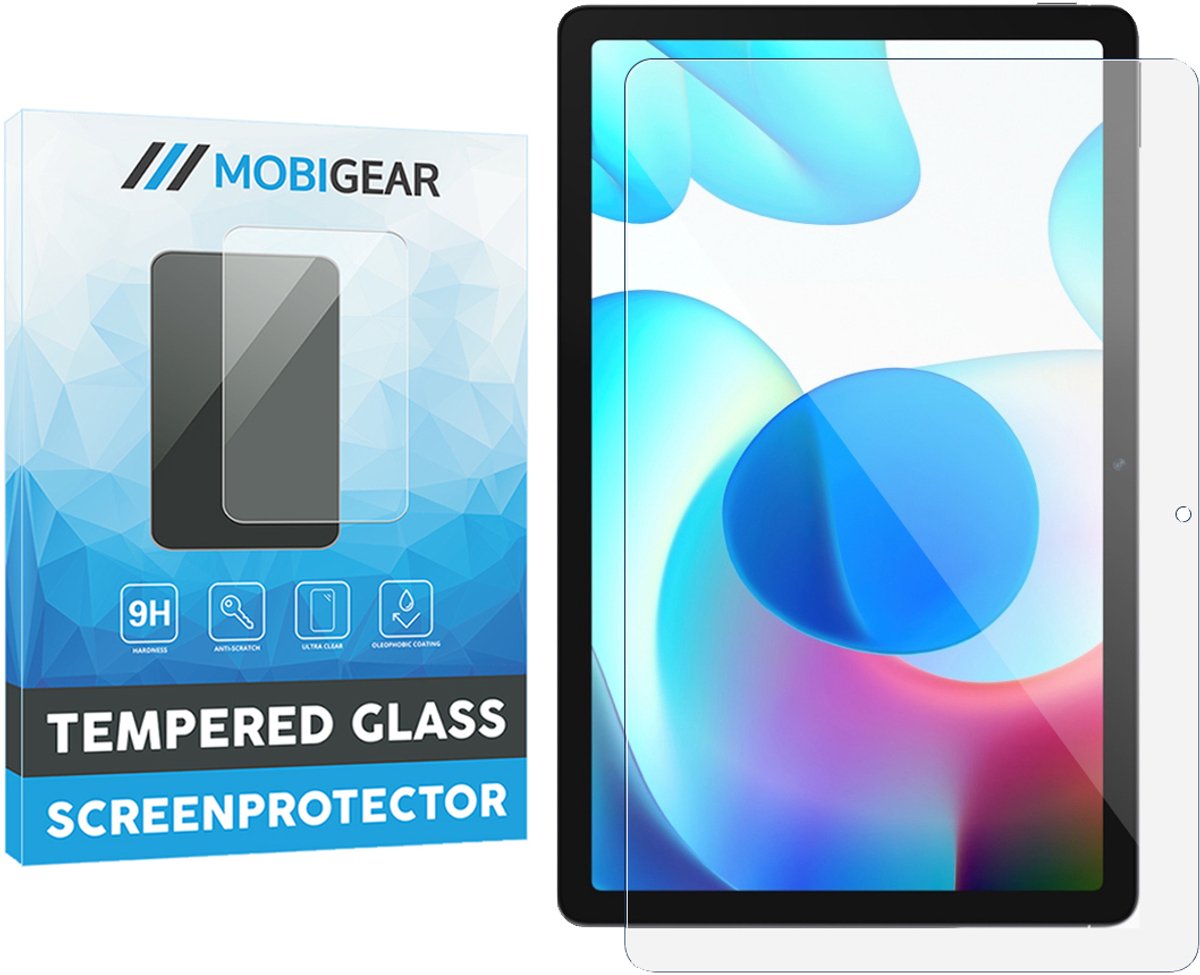 Mobigear Screenprotector geschikt voor Realme Pad 10.4 (2021) Glazen | Mobigear Screenprotector - Case Friendly