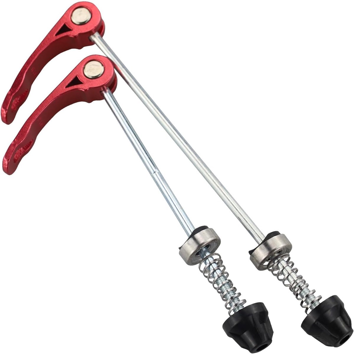 Voor- en Achterwielsteeksluitingen Quick Release Clip Bol en Hefboom Fiets Quick Release As Wielnaaf Voor- en Achterwielsteeksluitingen Clip Bol en Hefboom voor Weg- en Mountainbike MTB