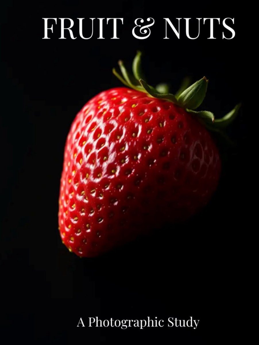 & Nuts: A Photographic Study. 55 fine art portraits of fruit and nuts celebrating color, form and texture.