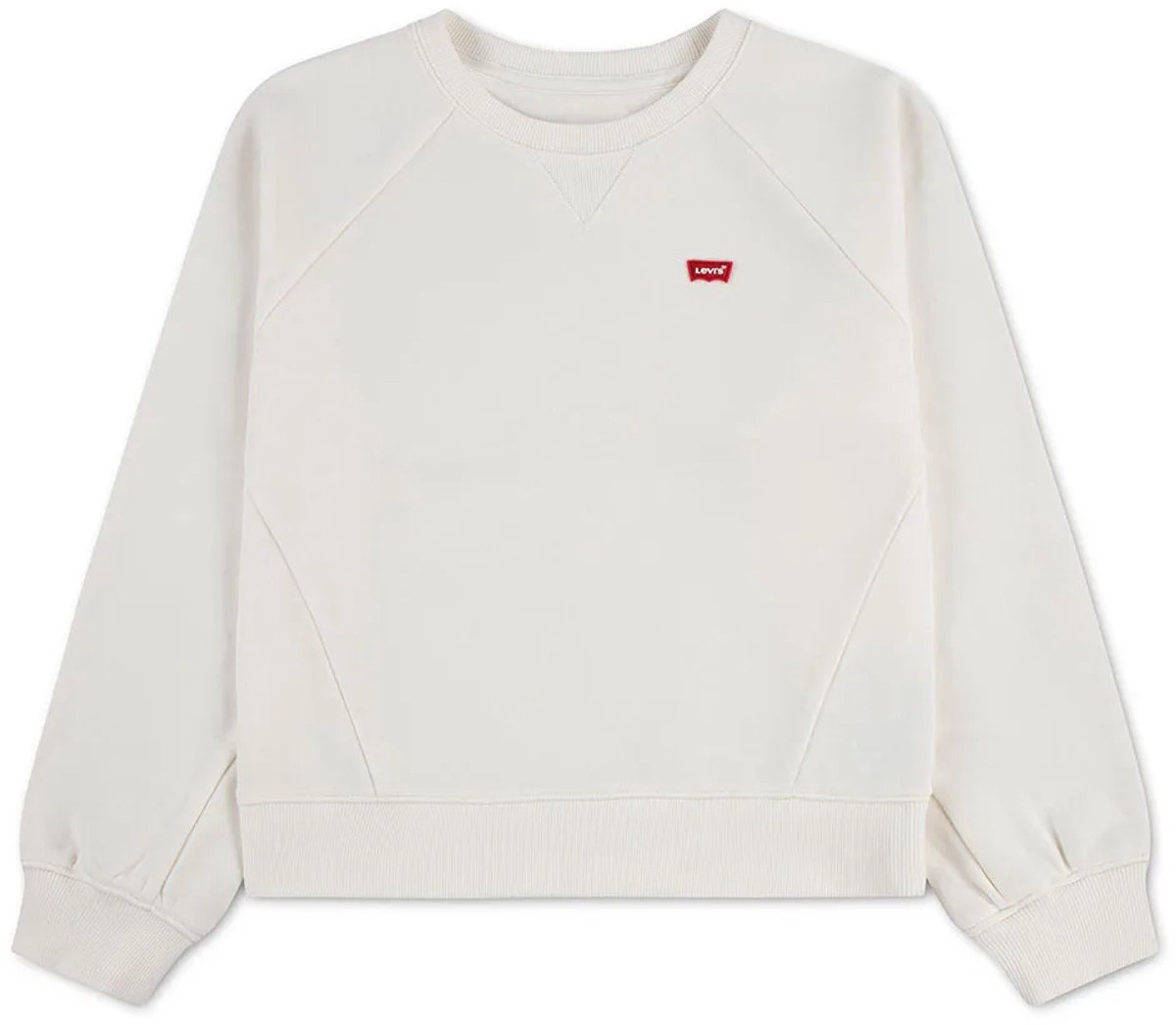 Levi´s ® Kids Meet And Greet Crew Sweatshirt Wit 6 Years Meisje