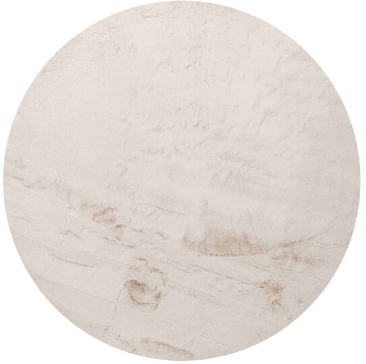 MUST Living vloerkleed Lodge rond medium - 200 cm - Sand