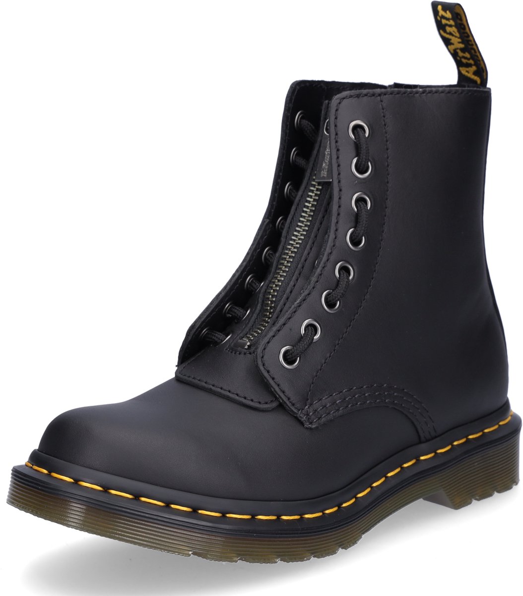 DR. MARTENS 1460 Pascal Front Zip Boots Dames Zwart