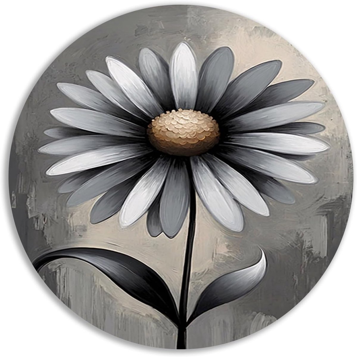 wanddecoratie rond, Natuur wandcirkels, Wandcirkels Steel, Vintage schilderij, Wandschalen, Wanddecoratie woonkamer muurcirkel forex 40x40 cm