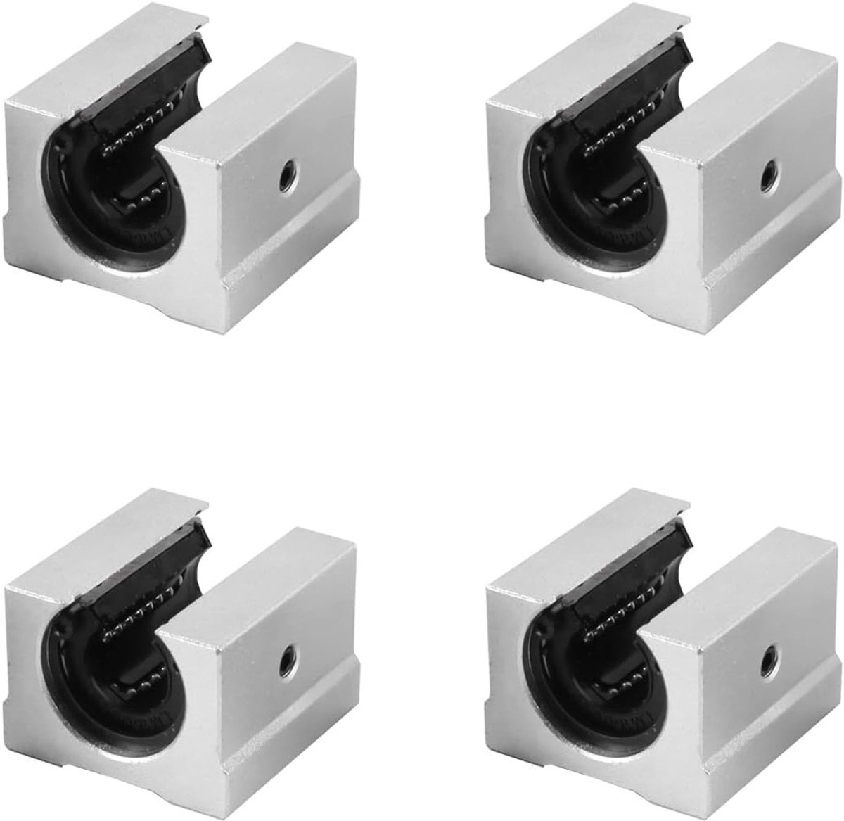 Lineaire lagers 16 mm aluminium open kogellagers glijblok voor SBR16 lineaire rail