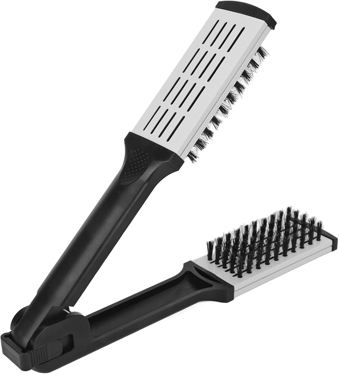 Borstel, Kam voor Het Rechttrekken van Haar, Stijltang-Adapter, Varkenshaar-Borstel, Haarontwarrende Kam, Rechttrekkende Klem