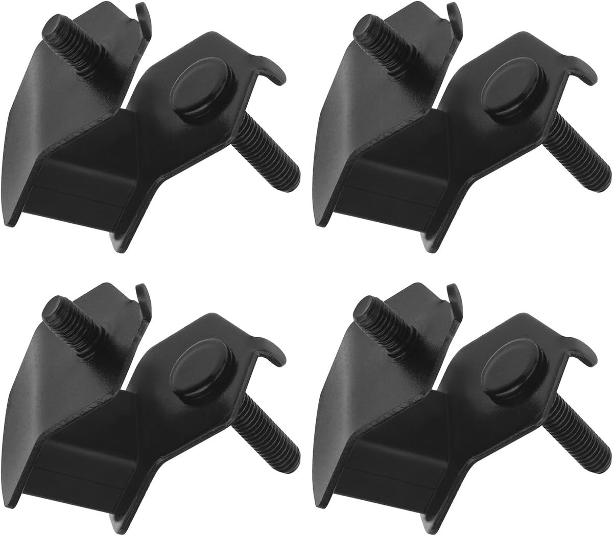 4 STKS Anti Vibratie Rubber Motor Mounts Compatibel met Honda EB2200 EG1400 EG2200 EB5000 EB6500 Vervanging Motor Mounts Zwart
