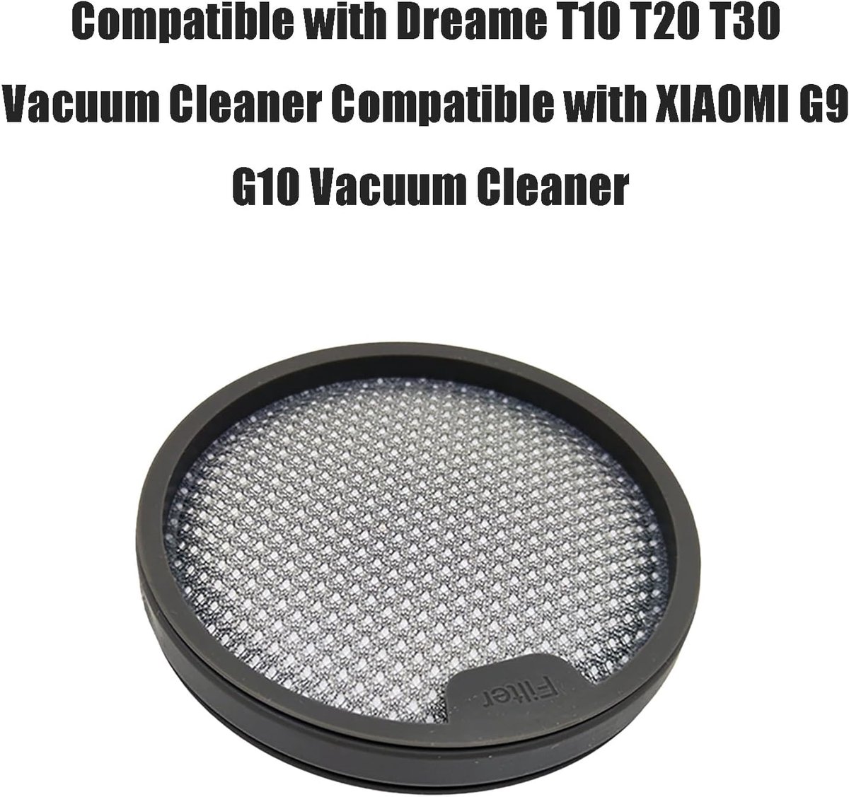 4Pcs Vervanging Pre-Filter Voor Dreame T10 T20 T30 Handheld Draadloze Stofzuiger Accessoires