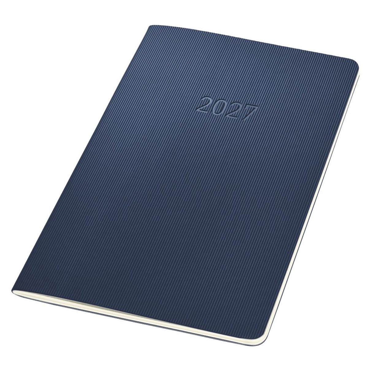 Maandagenda Conceptum A5 2027 (NL/FR/EN/DU) midnight blue Zachte kaft - Softcover