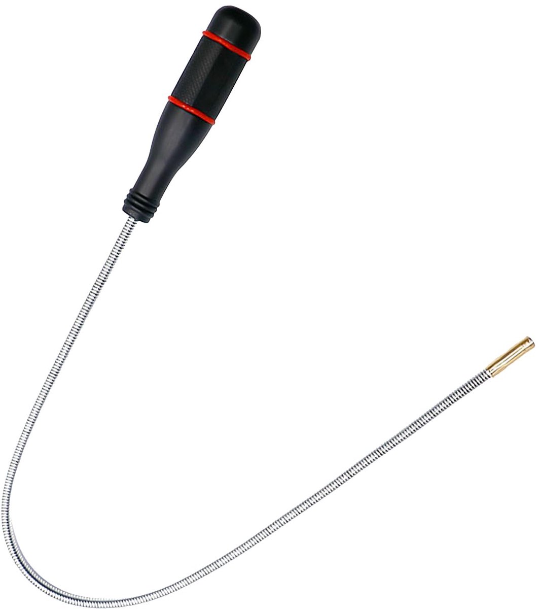 SnelShoppen - 1 Stuk Lange Magnetische Stok, Staafmagnet, Magnetische Telecopische Stok, Buigbare Magnetische Stok met Handgreep, Magnetische Ophaalto