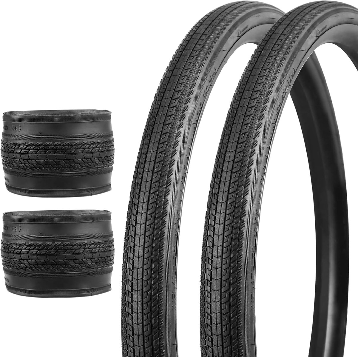 Banden, 2 stuks, 700 x 28c/32c/35C, hoogwaardige City, racefiets & Gravelbanden, 28-622, 32-622, 35-622, jassen, ideaal voor 700C-wielen