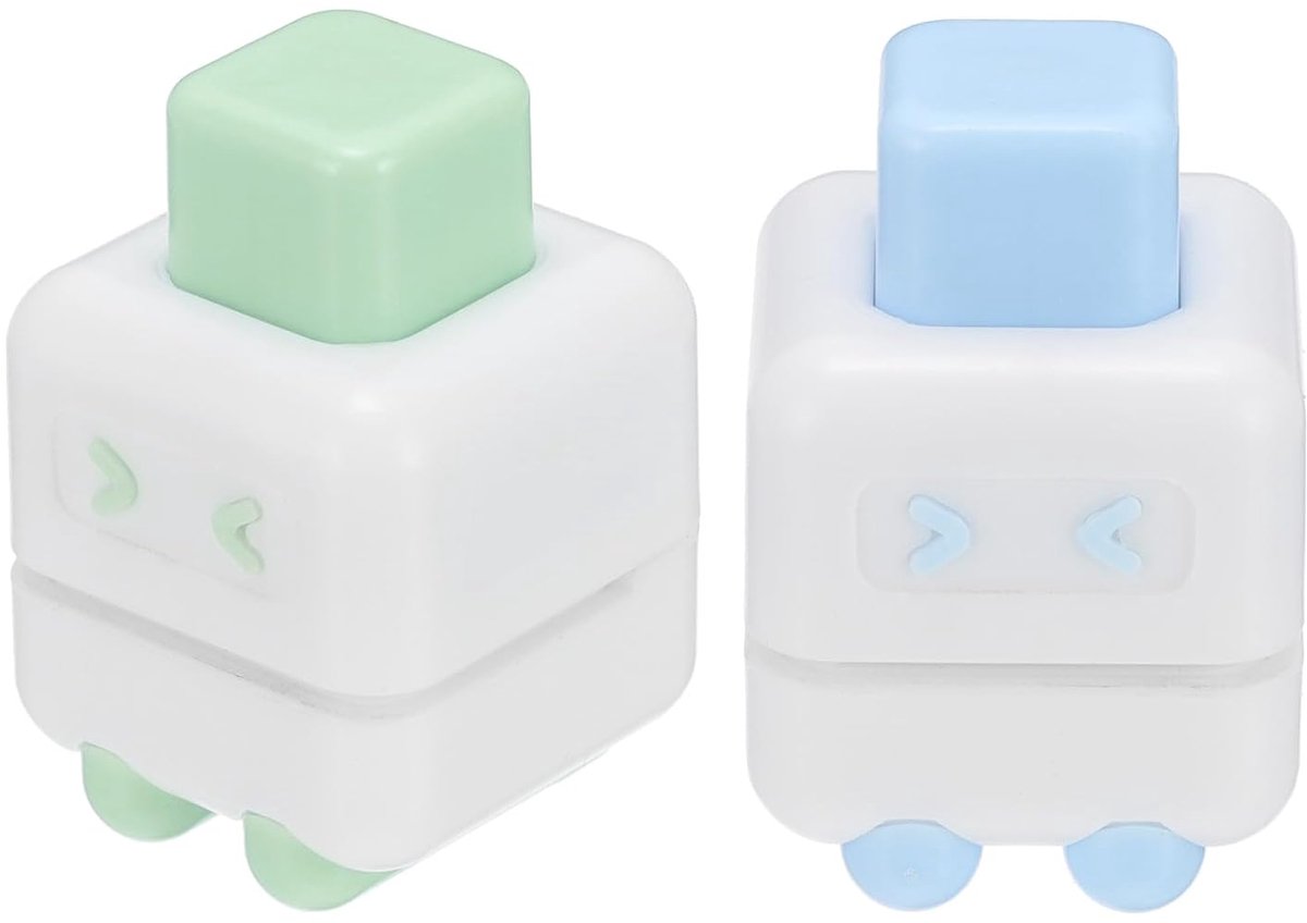 1/5 inch eengats pons, 2 stuks mini draagbare kleine perforator, 4 vellen gatcapaciteit, metaal, papierstans voor dag, knutselen, scrapbook, ticket, blauw/groen
