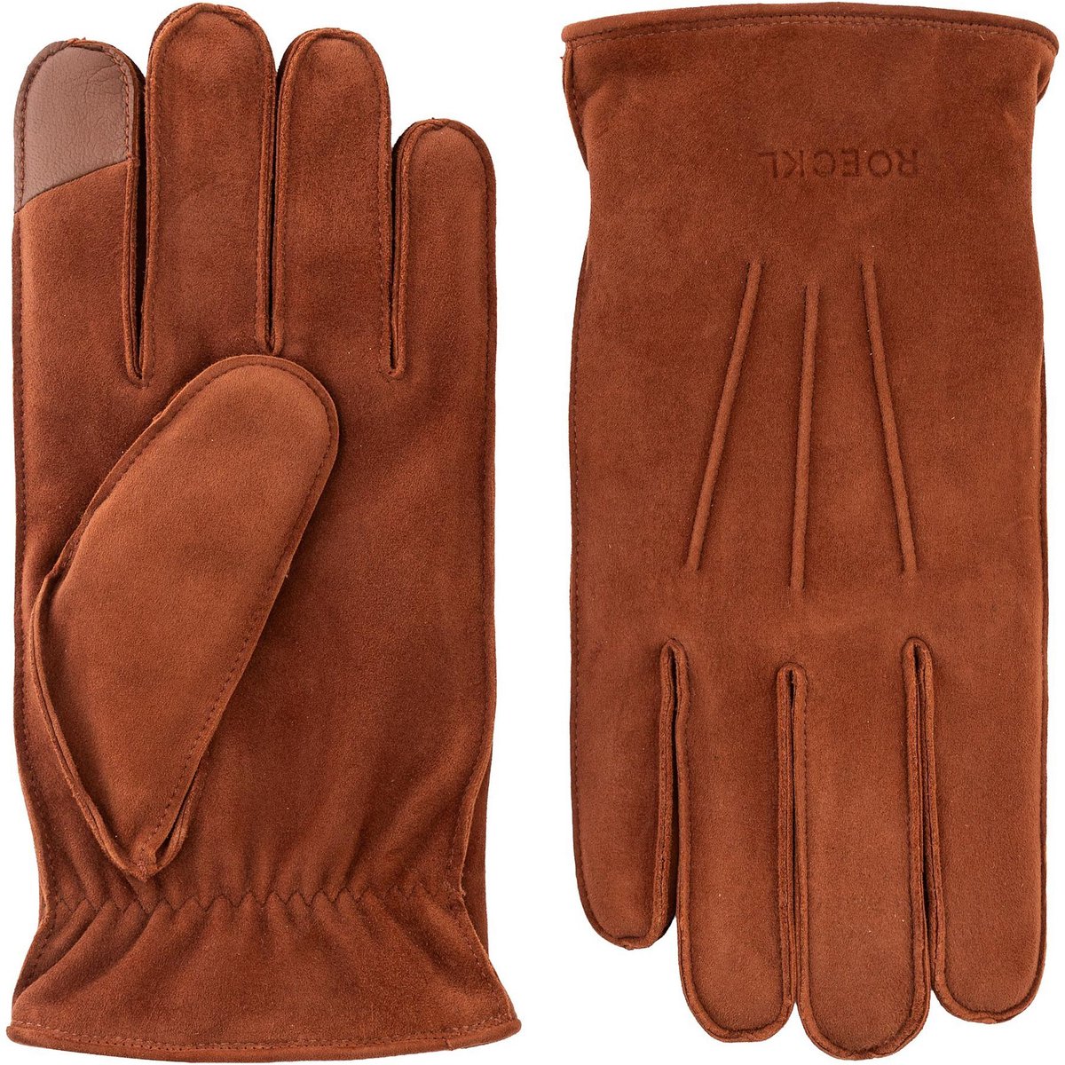 Roeckl Hudson Handschoenen Leder - Unisex - saddlebrown