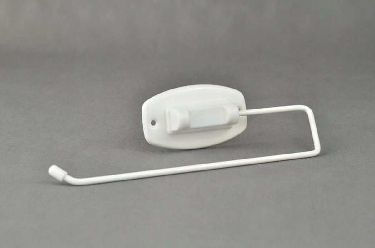 Witte Keukenrolhouder - Wandmontage