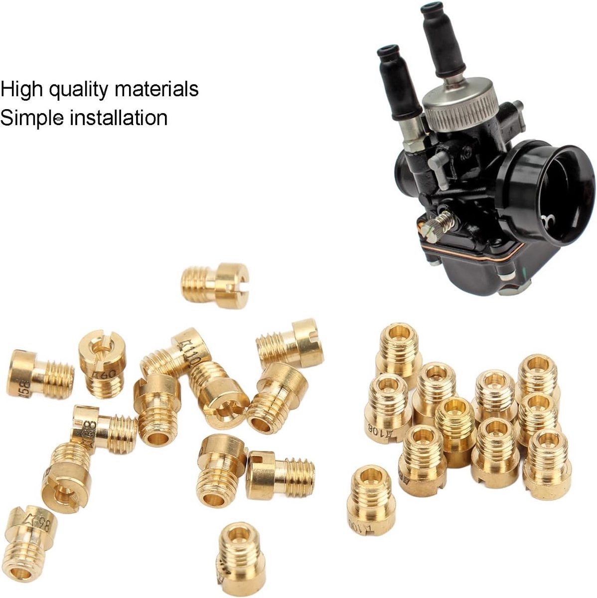 Carburateur Compleet Duurzaam 55-115 M5 Automotive Hoofdsproeier Vervanging voor Dellorto PHBG Carburateur
