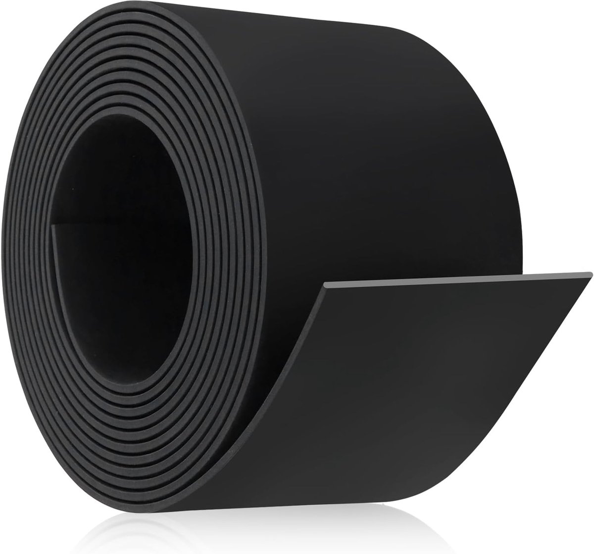 strips zelfklevend 6 m(L) × 80 mm(B) × 5 mm(T) massief rubberen profielen neopreen rubberen strip voor afdichting, DIY, anti-vibratie (niet-klevend)