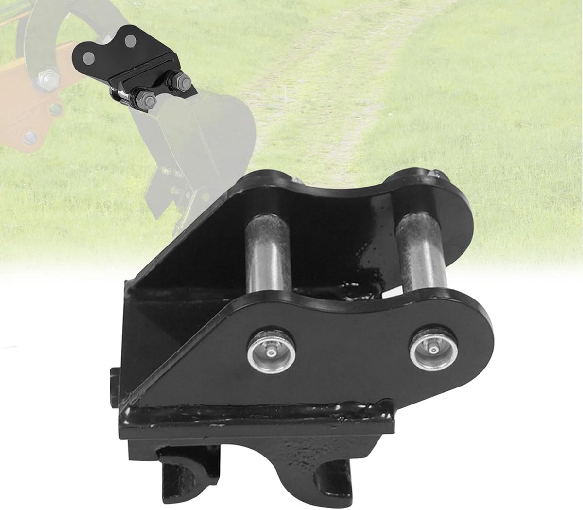 graafmachine snelwisselaar, mechanisch voor 0,8-2 ton graafmachine, heavy-duty snelkoppeling voor lepel, hamer en andere aanbouwapparatuur. Eenvoudige montage en snelle vervanging van gereedschap