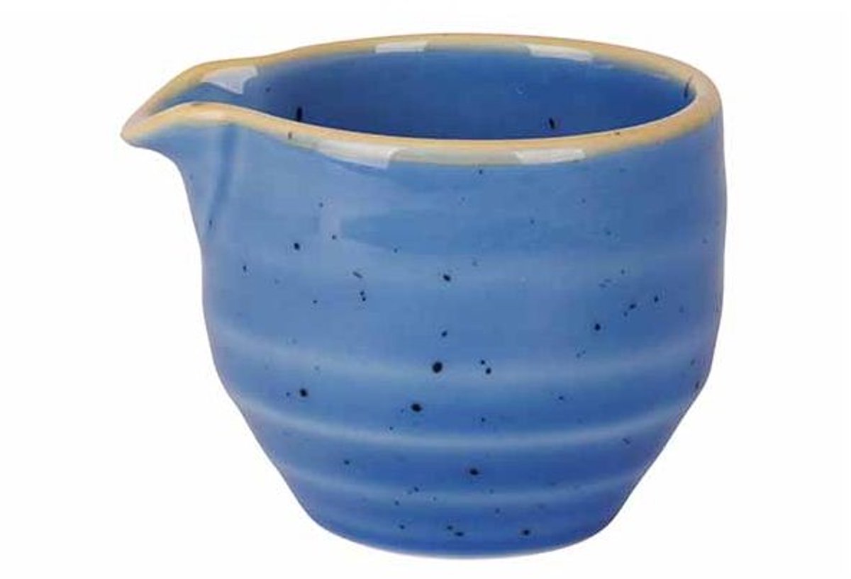 Artisan Blauw Melkkan 8cl D6,3xh4,4cm