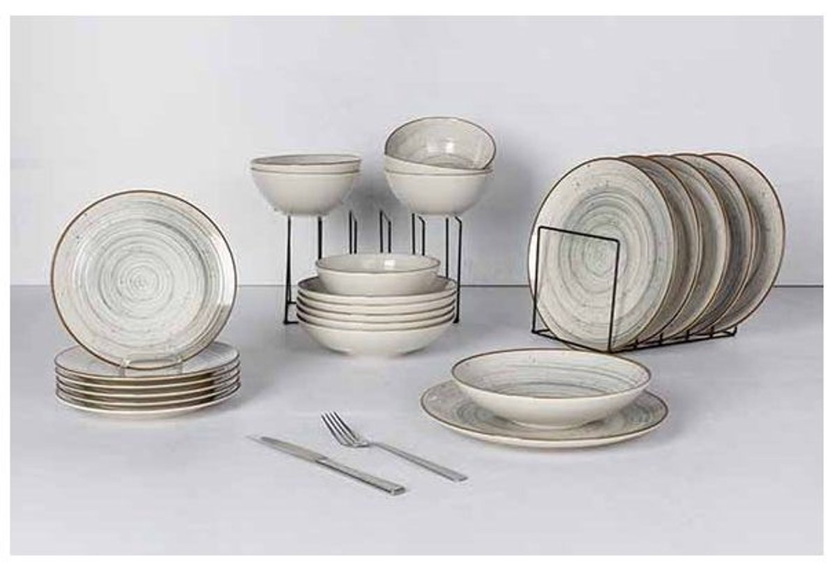 Sintra Dinnerset Blauw 24 Dlg
