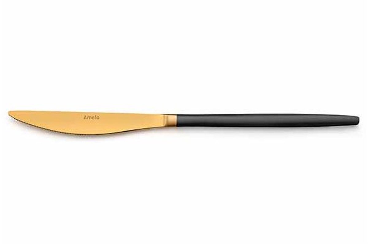 Soprano Black-gold Tafelmes Set6 Kraft Box