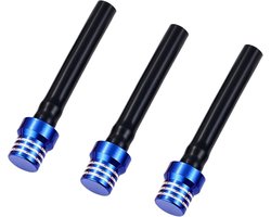 3 stuks Tankdop Ventiel, Motorfiets Gas Tank Vent Ademende - Blauw | Brandstofdoek Luchtventilatieslang voor Pit Dirt Bike ATV Off Road
