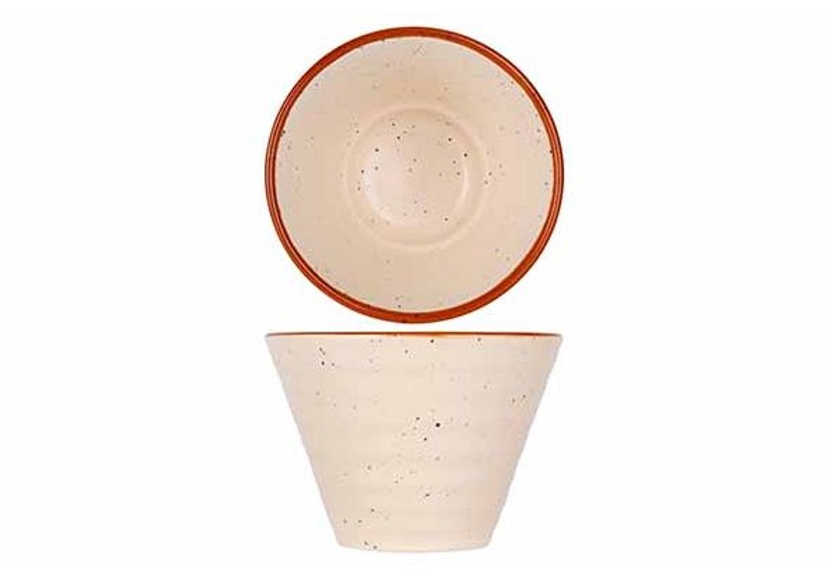 Artisan Cream Kommetje 11cm Rond Conisch 27cl