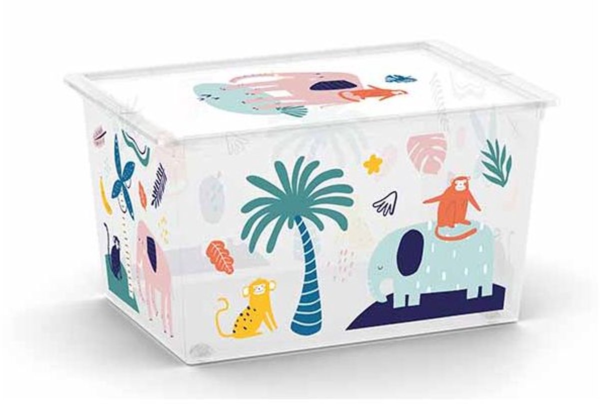 C-box Wild Animals Opbergbox Xl 50l 55x38,5xh30,5cm