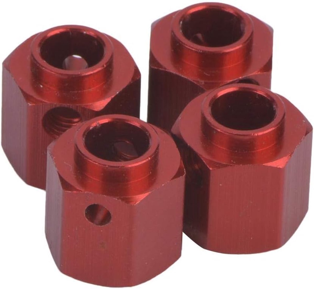 Auto Metall Adapter, Verbreitern Sie den Radnabenadapter der mit TRAXXAS RC Auto kompatibel ist(12 mm)