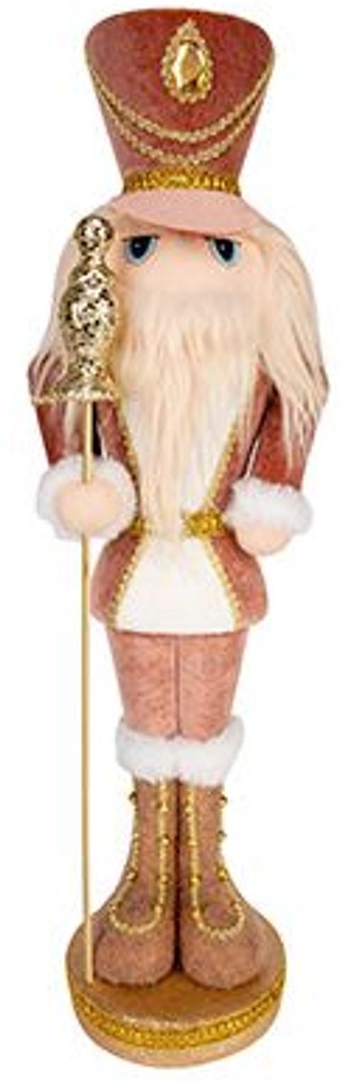 Notenkraker Staff Velvet Gold Roze 17x15 Xh60cm Foam