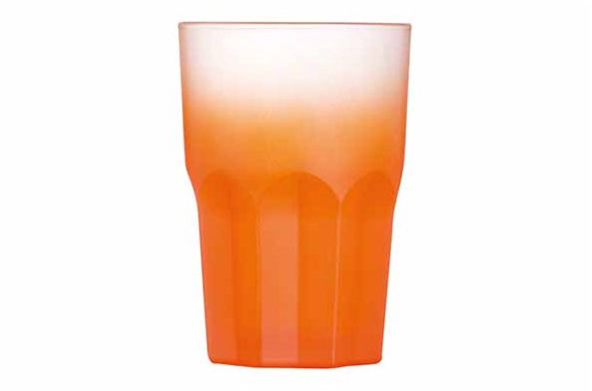 Summer Pop Mandarine - Waterglazen - 40cl - (Set van 12)