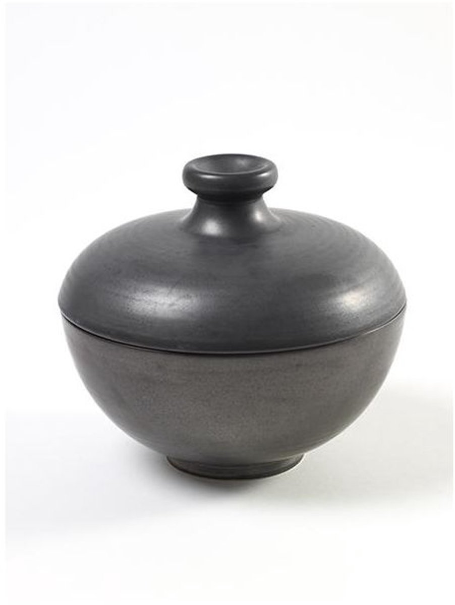 Bol.com Tagine - H 17 cm - Ø 20 cm - Zwart aanbieding