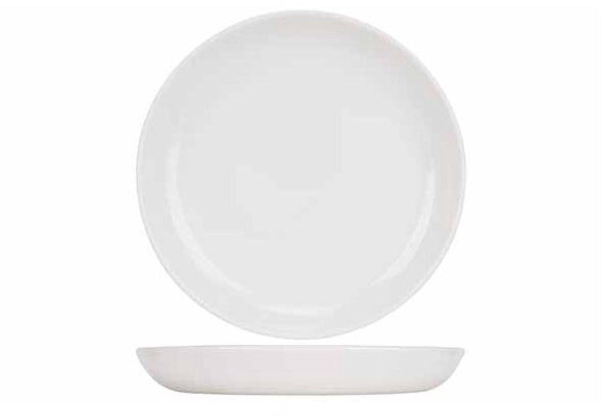 Titanium White Plat Bord D23cm