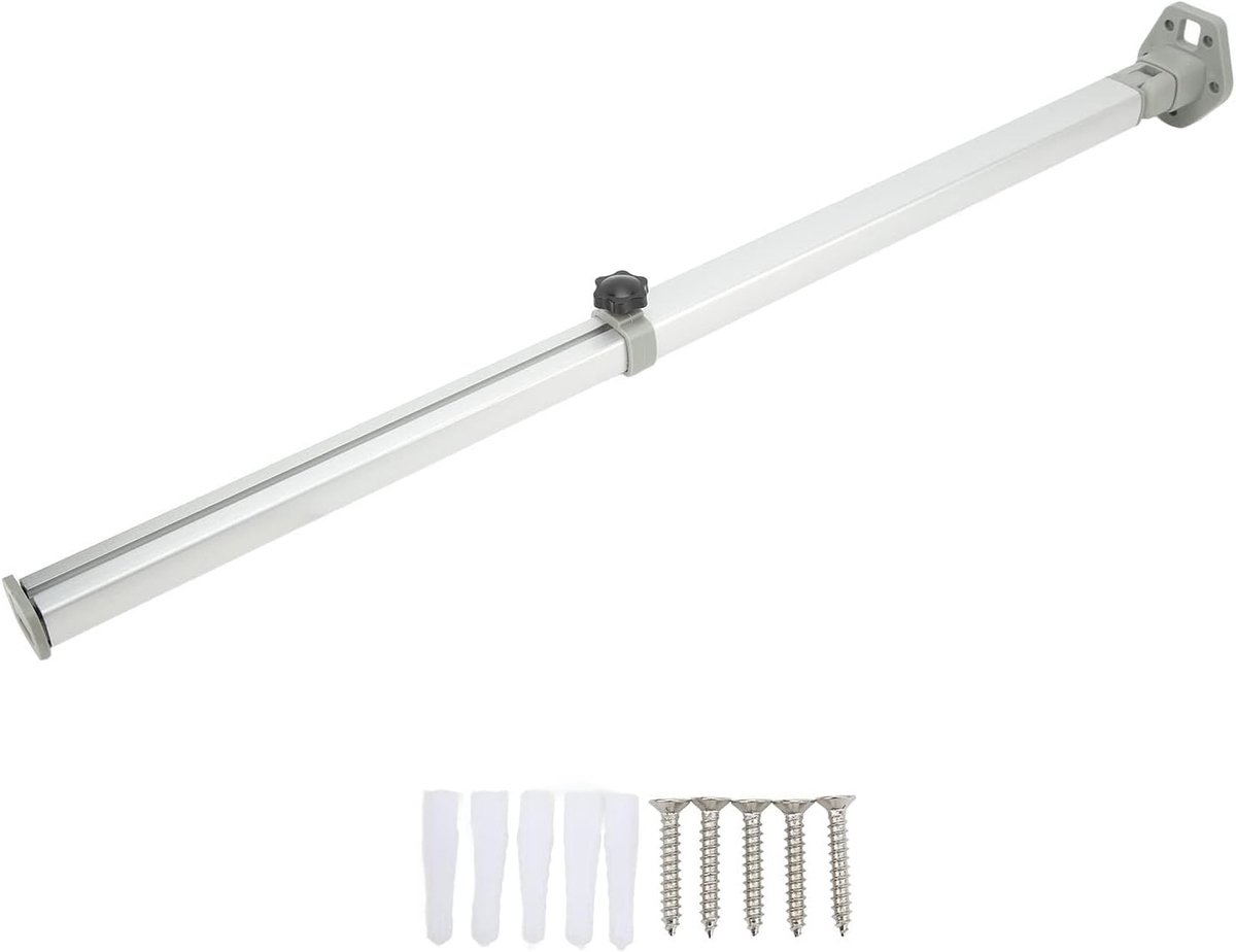 Inklapbare tafelpoot, telescopische bureaupoot, oxidatiebestendige telescopische tafelpoot, aluminiumlegering, klaptafelpoot voor boot en thuis, 560-930 mm