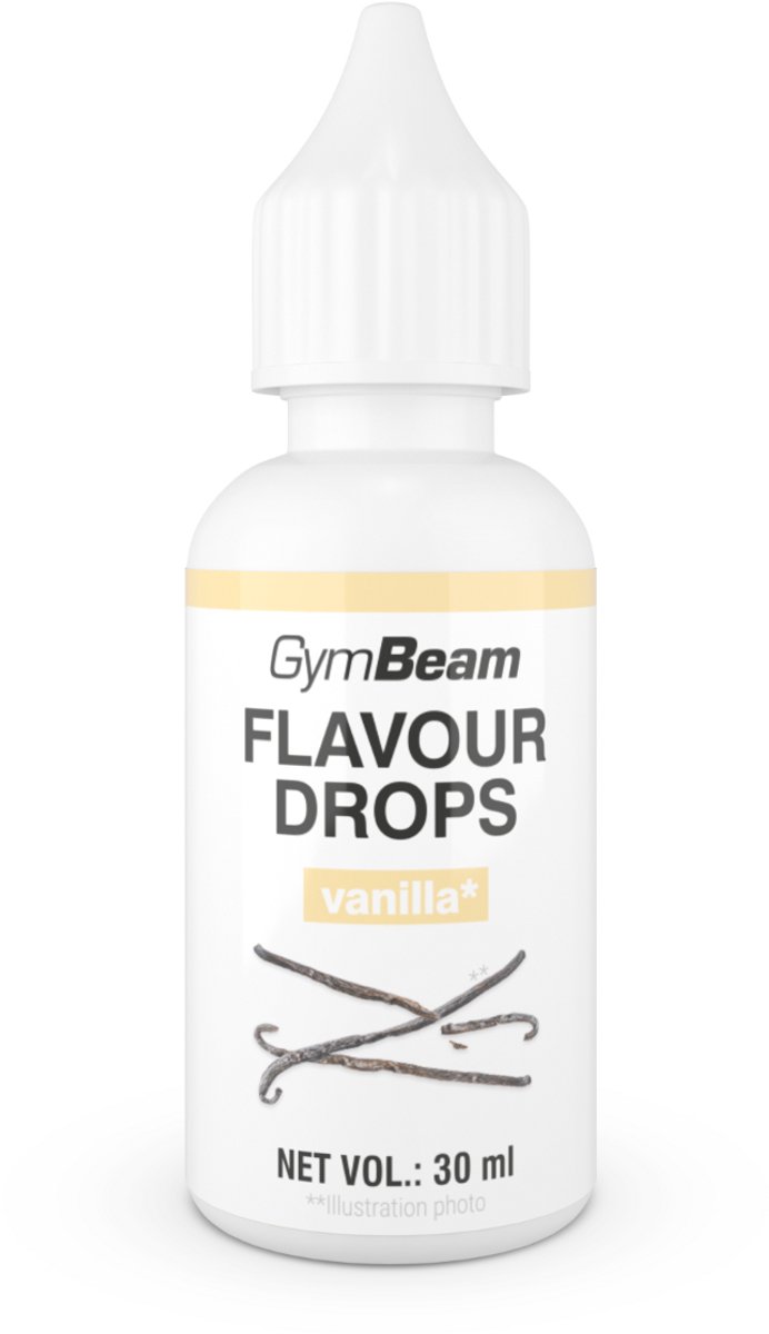 GymBeam Smaakdruppels 30 ml vanille