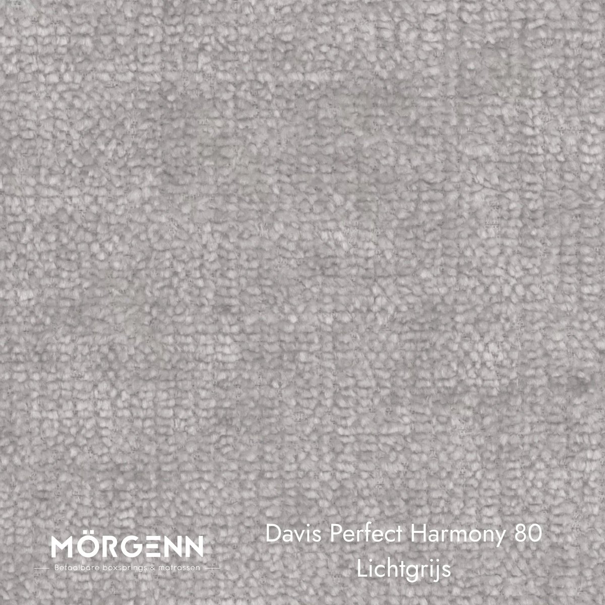 Mörgenn Davis Perfect Harmony Stofstaal - Chenille Stof voor Boxspring - 80