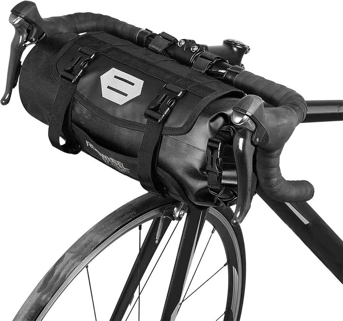 Fietsstuurtas - Opbergtas Voor - Buitenritten - Dubbele Waterdichte Laag - 2 Stuks - Zwart