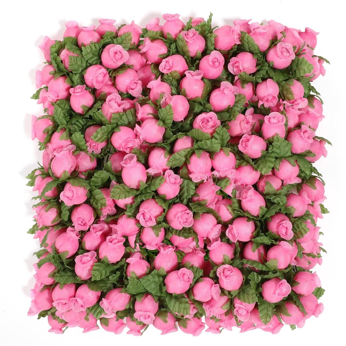 Dailygoods- Kunstrozen 144 stuks - Kunstbloemen - Nep rozen - Bruidsboeket - Decoratie - DIY handwerk - Hoogwaardig kunststof - Neprozen