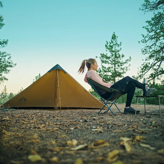 Night Cat 1 Mans Tent Ultralicht: Waterdichte Tent voor Fietstocht Klein Pakformaat Trekken Kamperen van Night Cat — afbeelding 4
