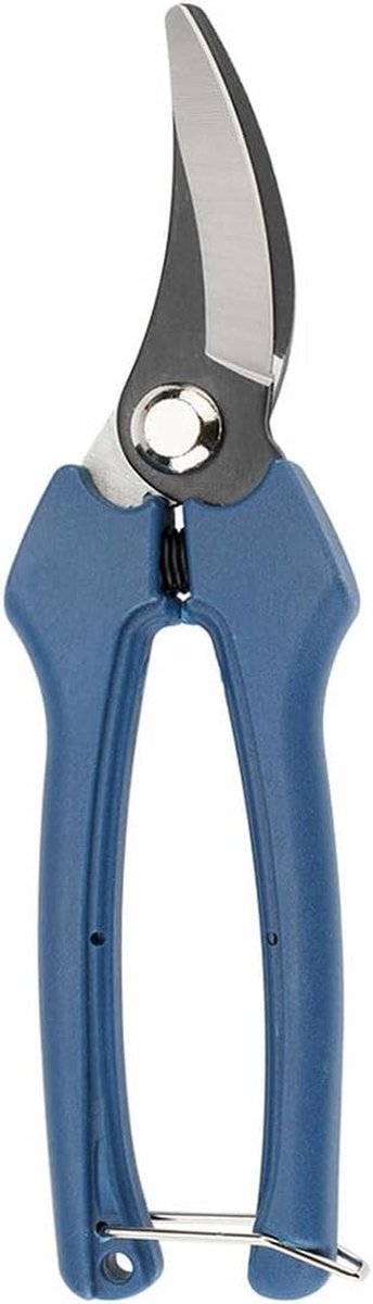 Tuinschaar Standaard - Snoeimes Snoeischaar - Fruit Oogsten - Gebogen Koolstofstaal - 18.5 cm - Meerkleurig