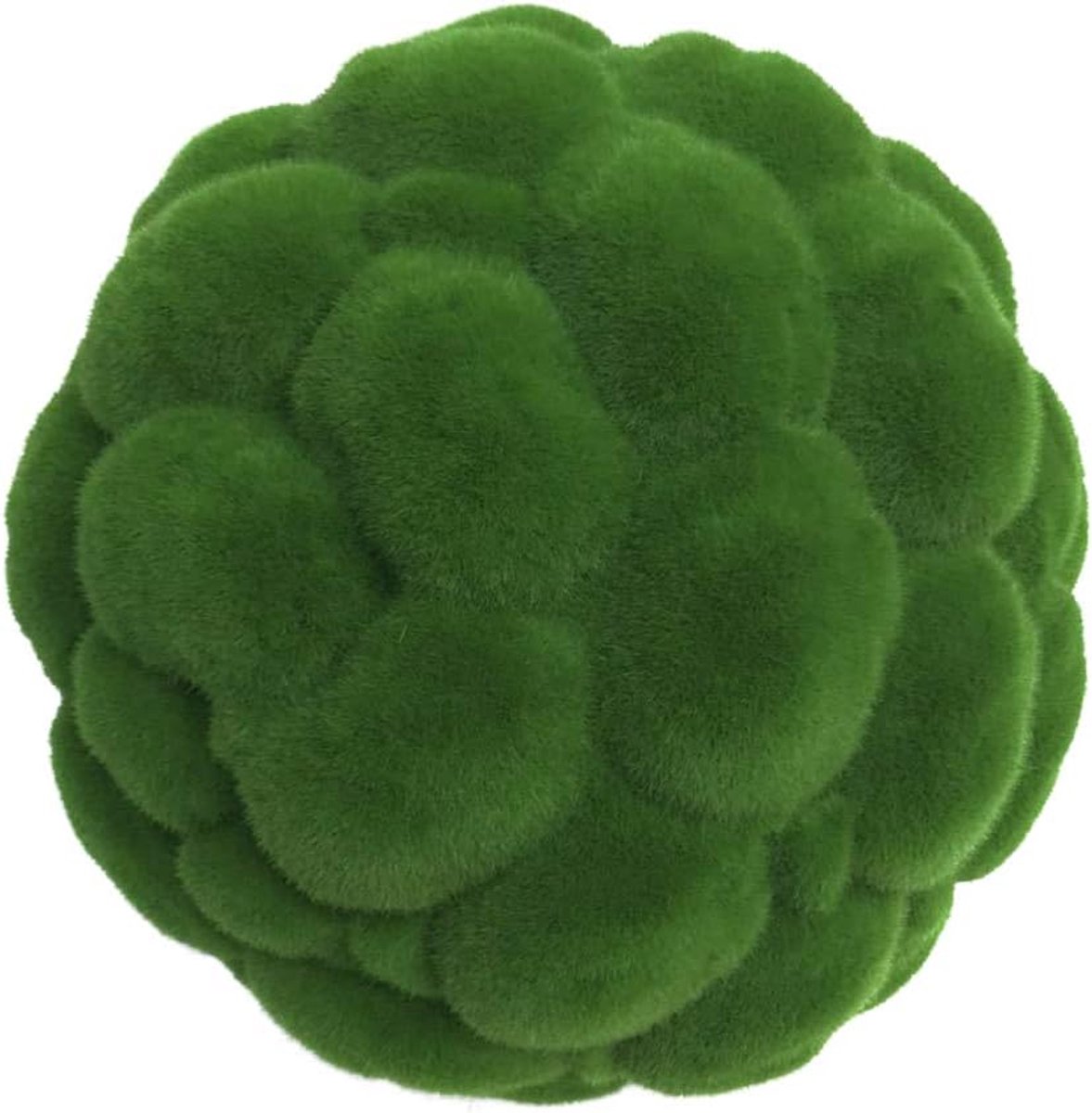 Kunstgras Bal - Mosbal Decoratie - Tuin Decoratie - Weerbestendig - 12 cm - Groen