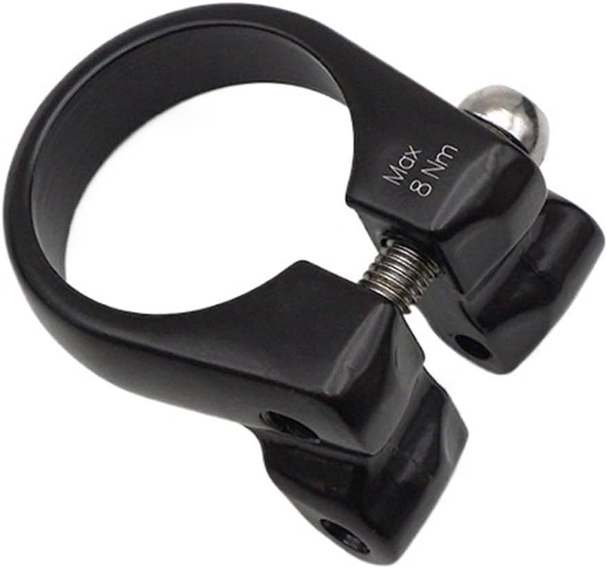 Fiets Zadelpenklem - Zadelklem Onderdeel - Zadelhoogte Verstellen - Snelle Aanpassing - 34.9/35mm - Zwart