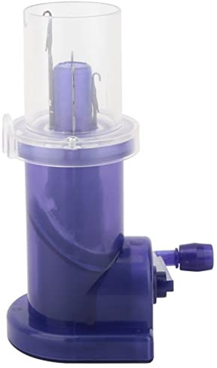 Dailygoods- Breimachine Automatisch - Handbediend - Draagbaar - ABS/Roestvrij Staal - Icord Weven - Compact 14,1x9,6x6,1 cm - Handbreier