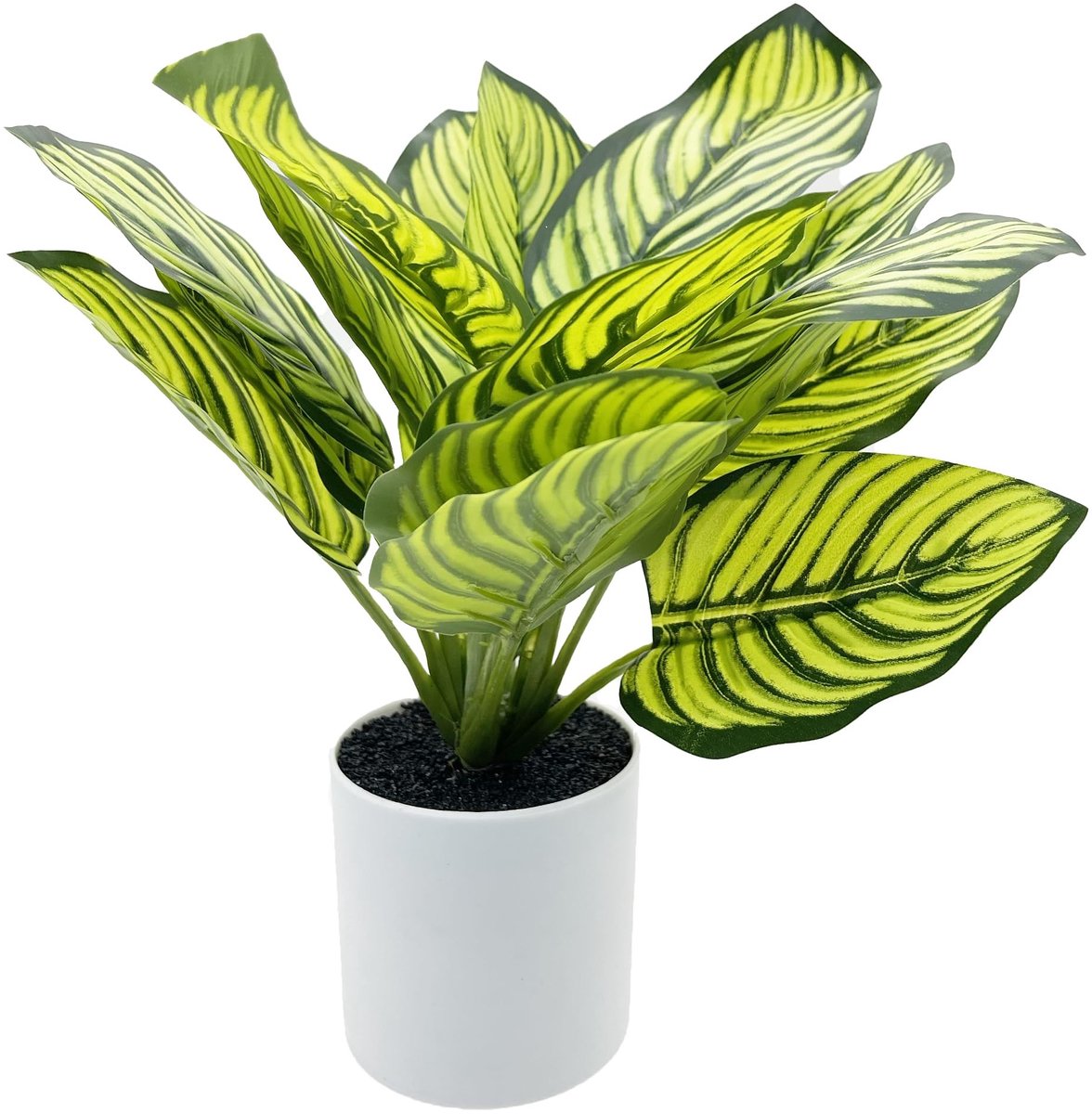 Dailygoods- Kunstplant 120 cm - Monstera Kunstplant - Kunstplant in Pot - Nepplanten voor Binnen - Kunstplanten voor Decoratie - Geschikt voor Woonkamer/Balkon - Nepplant