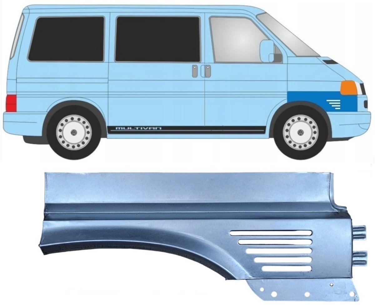 Reparatiepaneel voorspatbord voor Volkswagen Transporter T4 1996-2003 / Rechts