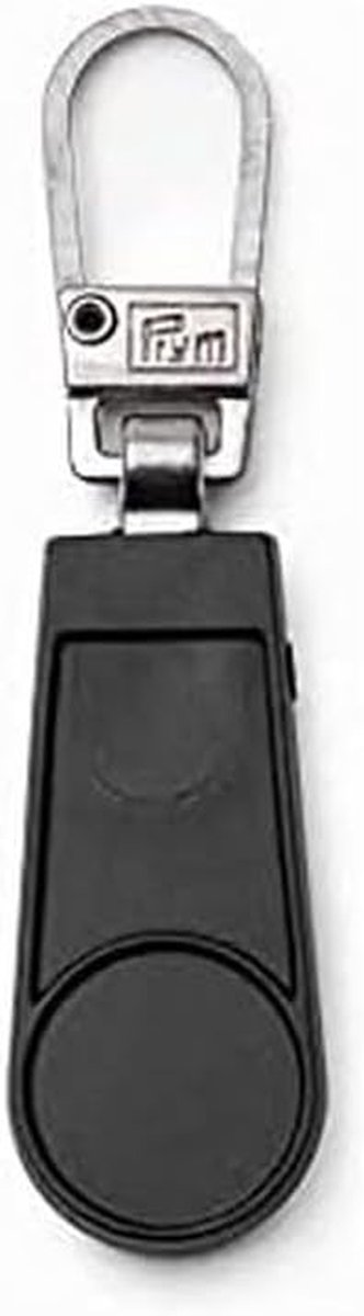 Ritsverlenger - Ritsaccessoire - Kleding Decoreren - Rubberen Grip - One Size - Zwart Metallic