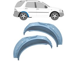Reparatiepaneel achterste wielkast voor Mercedes M-Class ML W163 1998-2005