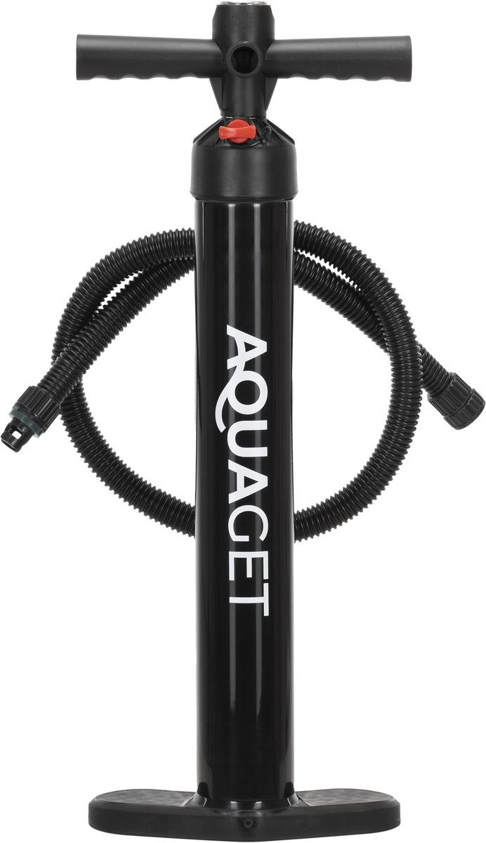 Aquaget® SUP Board - Opblaasbaar Paddle Board - Met Tas -Inclusief Accessoires - Complete Set - Max. 150KG - 350x81cm - Blauw – foto 6