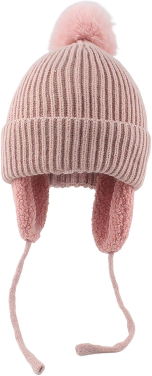 Kindermuts Winter - Baby Peuter - Warm Blijven - Zachte Pluche Voering - Uniseks - Print — afbeelding 4