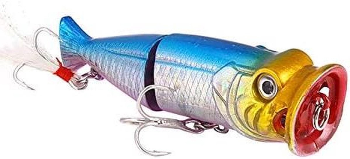 Vis Lokaas - Spinner Aas - Vissen - Realistische Ogen - 8 cm - Kleur 3