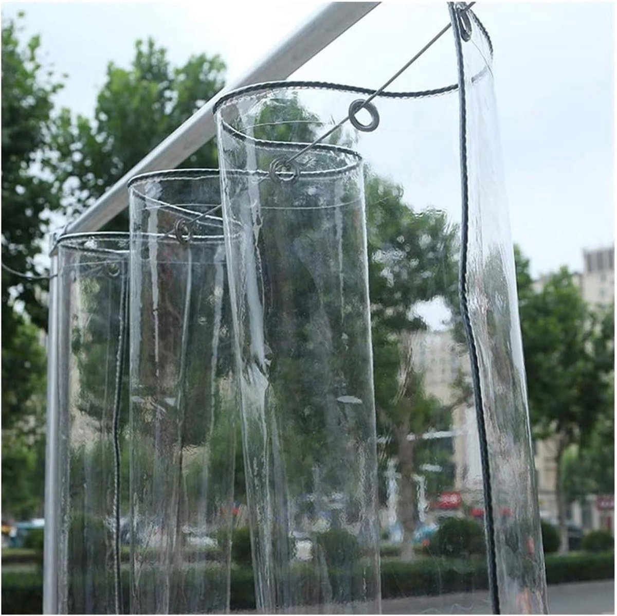 Transparant Zeildoek - Waterdicht Kleed - Meubels Afdekken - Hoge Lichtdoorlatendheid - 2x2 Meter - Helder